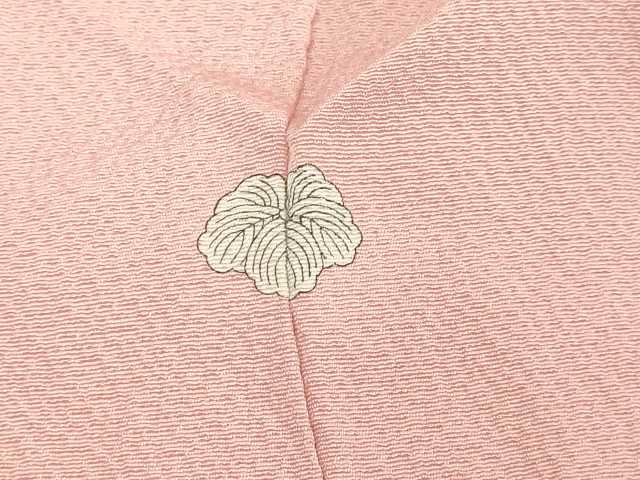 平和屋着物■上質な色無地 赤香色 正絹 逸品 DABC0159sf