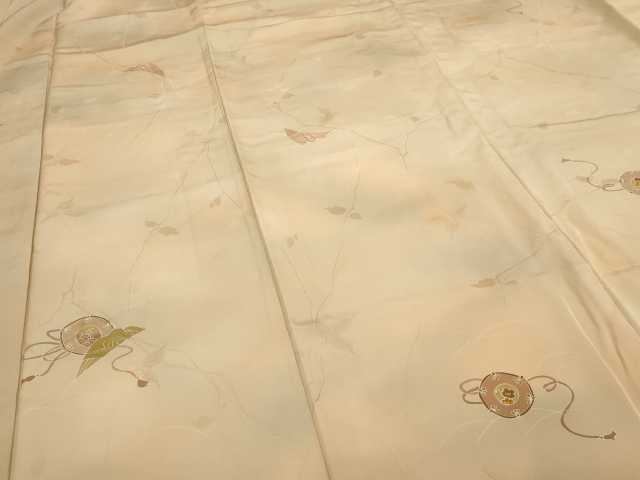 平和屋着物■上質な小紋 花器物文 暈し染め 正絹 逸品 DABC0204sf