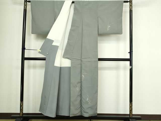平和屋着物■訪問着 草花文 正絹 逸品 DABC0177sf