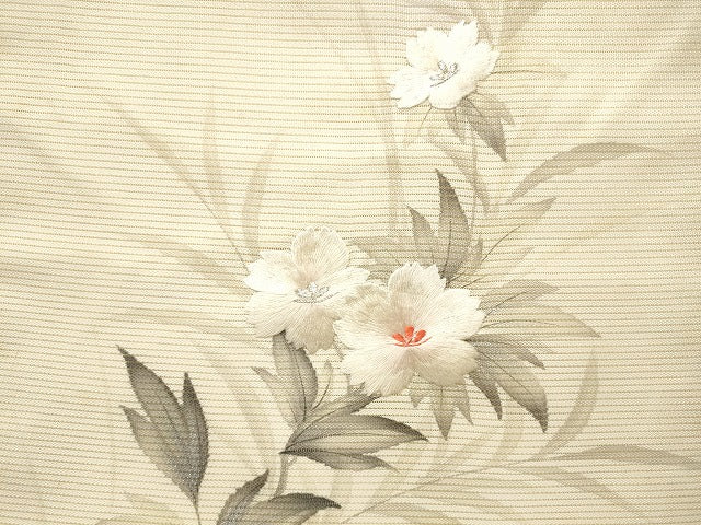 平和屋本店■夏物 名古屋帯 絽 紗 まとめて 50点 花柄 羅 絽綴れ 作家物 手描き 駒刺繍 金銀糸 花柄 など 未使用品あり 全て正絹 se3952