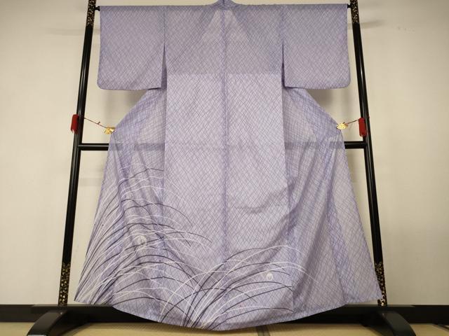 平和屋着物*夏物 色留訪問着 絽 芝文 洗える着物 AABF9500jd