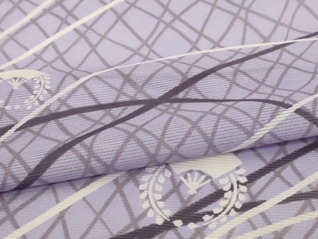 平和屋着物*夏物 色留訪問着 絽 芝文 洗える着物 AABF9500jd