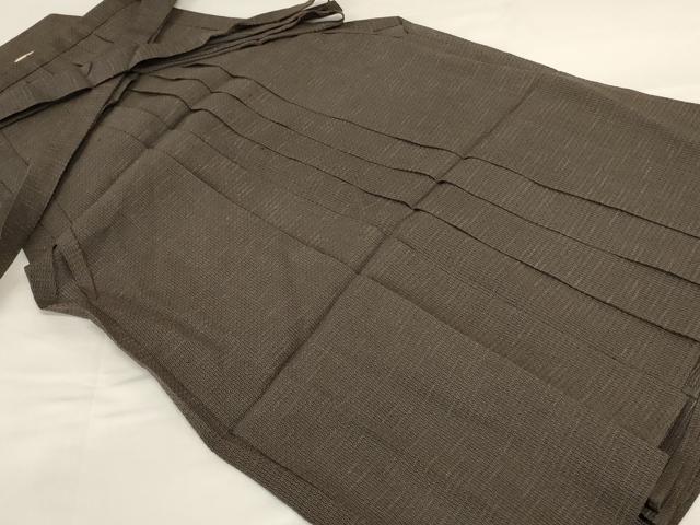 平和屋着物*夏物 男性 行灯袴 網目文 正絹 逸品 AABF9489jd
