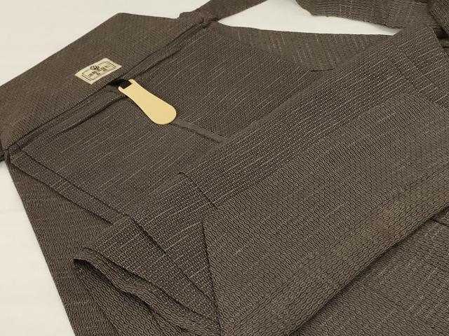 平和屋着物*夏物 男性 行灯袴 網目文 正絹 逸品 AABF9489jd