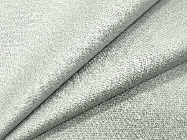 平和屋着物●上質な色無地 薄雲鼠色 正絹 逸品 CABC8188gh