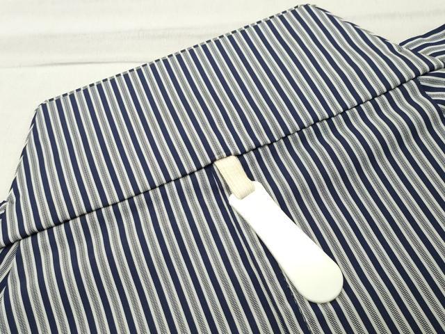 平和屋着物●男性 馬乗り袴 縞 正絹 逸品 CABC8184gh