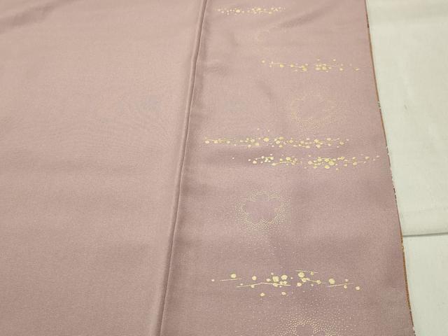 平和屋着物●訪問着 駒刺繍 舞蝶花文 暈し染め 金彩 正絹 逸品 CABC8262gh