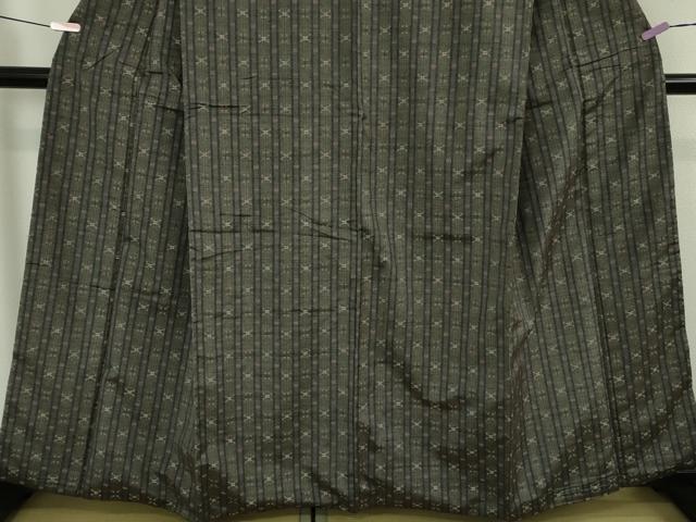 平和屋本店●極上 本場琉球 読谷山花織 紬地 蝉色地 逸品 DZAB5466kh6