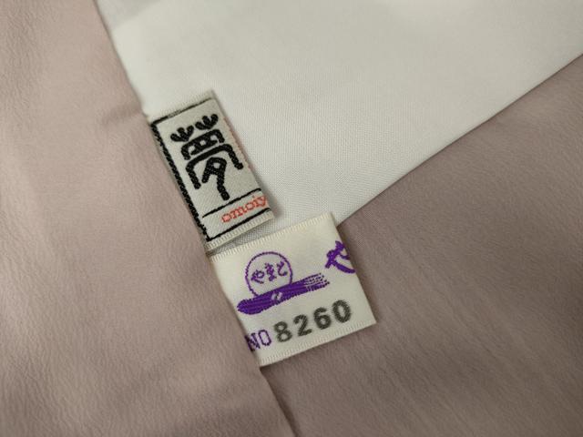 平和屋着物●夢工房 小紋 猫と薔薇 やまと誂製 ロング丈 洗える着物 未使用 AABG2748cs