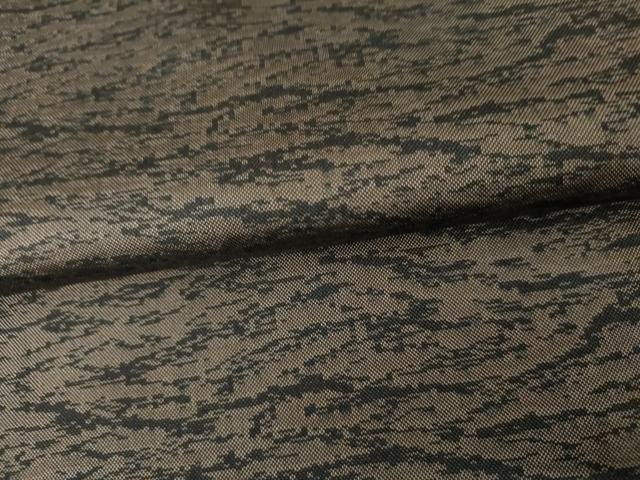 平和屋着物●お召 霞文 正絹 逸品 AABG2778cs