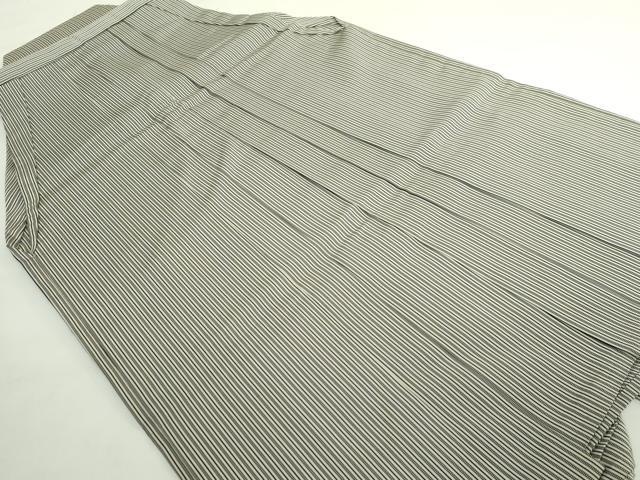 平和屋着物●極上 男性 馬乗り袴 縞 逸品 DZAB5090kh6