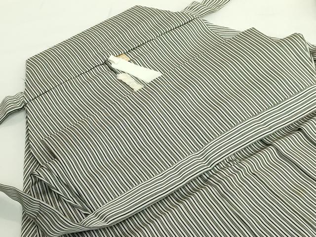 平和屋着物●極上 男性 馬乗り袴 縞 逸品 DZAB5090kh6