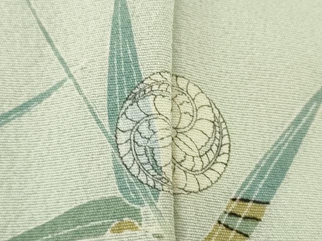 平和屋着物●本加賀友禅作家 山名田明生 訪問着 花鳥文 暈し染め 正絹 逸品 AABG3719ck
