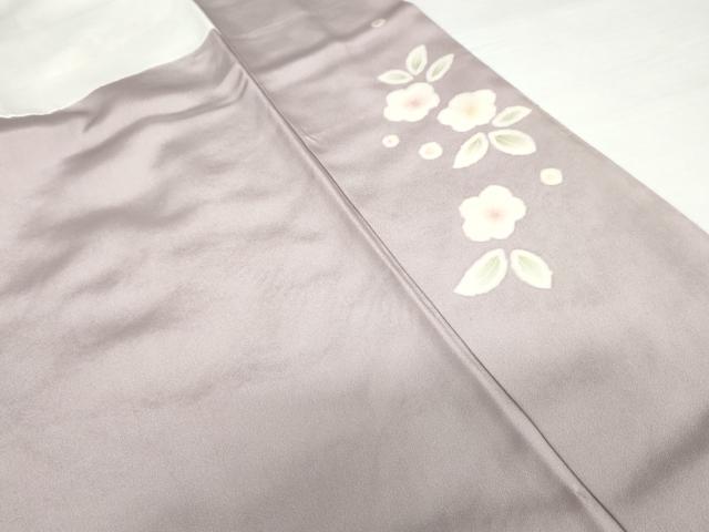 平和屋着物●訪問着 辻が花 駒刺繍 絞り 風景吉祥草花文 暈し染め 金彩 銀通し地 正絹 逸品 AABG3566cs