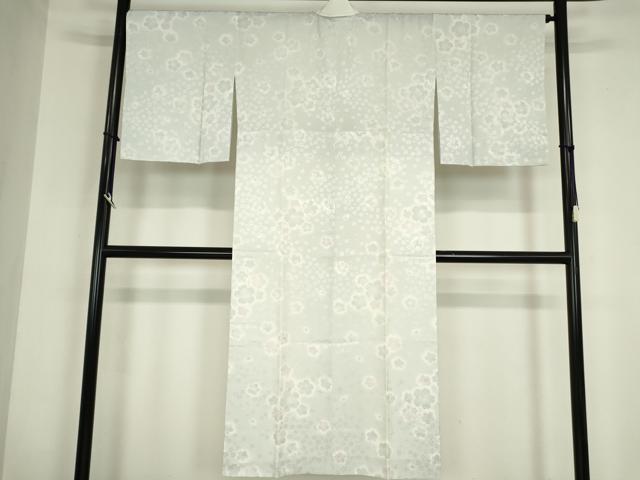平和屋着物●長襦袢 無双仕立て 舞桜文 暈し染め やまと誂製 正絹 逸品 DABC3261az