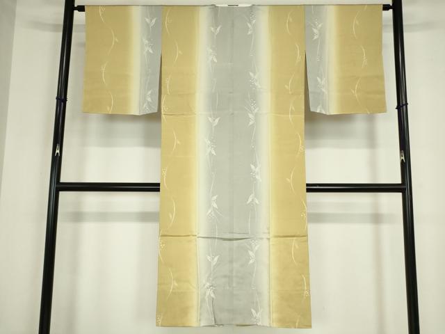 平和屋着物●長襦袢 無双仕立て 南天文 やまと誂製 正絹 逸品 未使用 DABC3273az