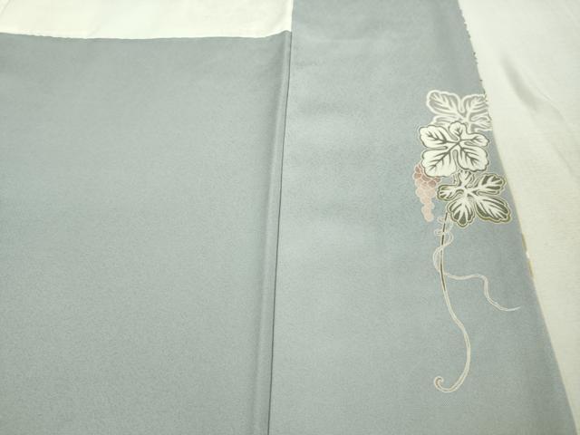 平和屋本店●極上 訪問着 駒刺繍 葡萄蔦の葉 正倉院花文 暈し染め 金彩 逸品 DZAB5854kh6