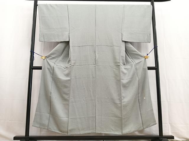 平和屋着物●男性 伝統工芸師 服部光擴 江戸小紋 鮫小紋柄 正絹 逸品 BAAW2838yc