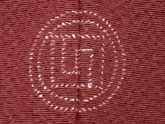 平和屋着物■上質な色無地 暗紅色 やまと誂製 正絹 逸品 DABD2526cd