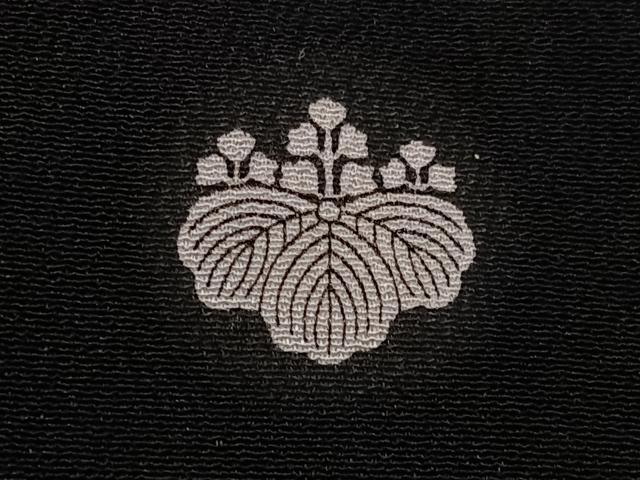 平和屋着物■豪華黒留袖 刺繍 花鳥文 金彩 正絹 逸品 CABD6853xe