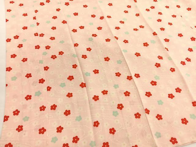 平和屋着物■長襦袢 袷 梅 正絹 逸品 BAAW4943hv