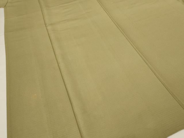 平和屋着物*夏物 色無地 絽 木蘭色 正絹 逸品 AABG5584jd