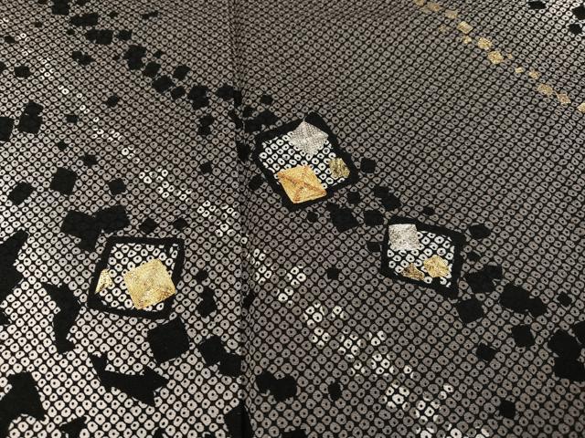 平和屋着物●訪問着 駒刺繍 箔散らし 暈し染め 金銀彩 正絹 逸品 AABG7323ph