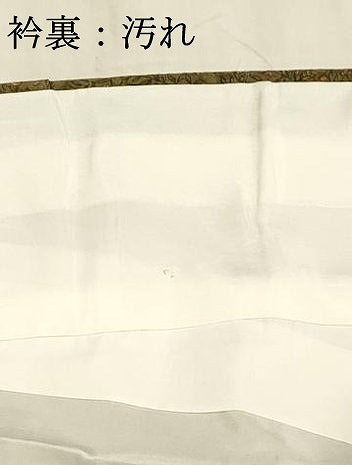 平和屋着物■上質な小紋 草花文 正絹 逸品 DABC8473cm