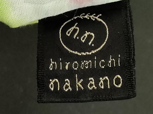平和屋着物∴夏物 ファッションブランド hiromichi nakano ヒロミチナカノ 浴衣 流水花文 綿 逸品 DABD2621cd