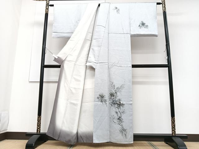 平和屋着物■訪問着 手描き 風景文 正絹 逸品 CABD6999xe