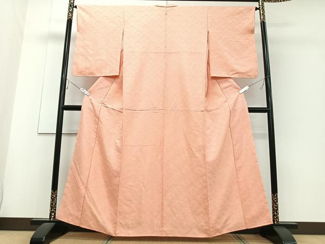 平和屋着物■上質な小紋 青海波地紋 正絹 逸品 CABD6983xe