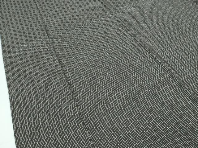 平和屋本店●希少 本場大島紬 龍郷絣 秋名バラ 純手織 杼木美和子作 興紬工房謹製 証紙付き 逸品 CZAA5414s6