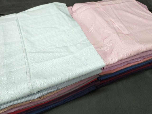 平和屋本店■夏物 色無地 絽 紗 まとめて20点 蝶 花柄 葡萄唐草 縦絽 紋紗 着用可能多数 全て正絹 se3995