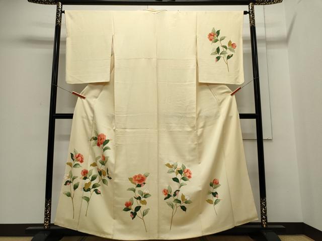 平和屋着物■訪問着 友禅 枝花文 金彩 正絹 逸品 CABC7982ou