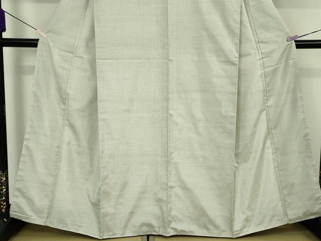 平和屋着物●極上 本場大島紬 白大島 100亀甲 総詰め 逸品 DZAA7409kh6