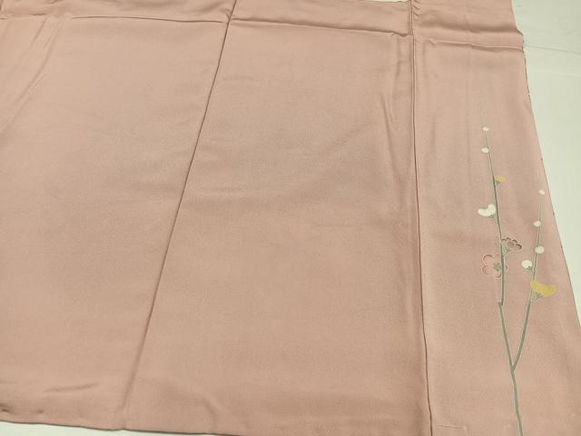 平和屋着物●訪問着 友禅 風景枝花文 暈し染め 正絹 逸品 AABG9583ph