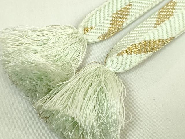 平和屋着物●極上 有職組紐道明 帯締め 笹浪組 金糸 宮内庁御用 国立博物館御用 東京芸術大学御用 逸品 DZAA11790kh6