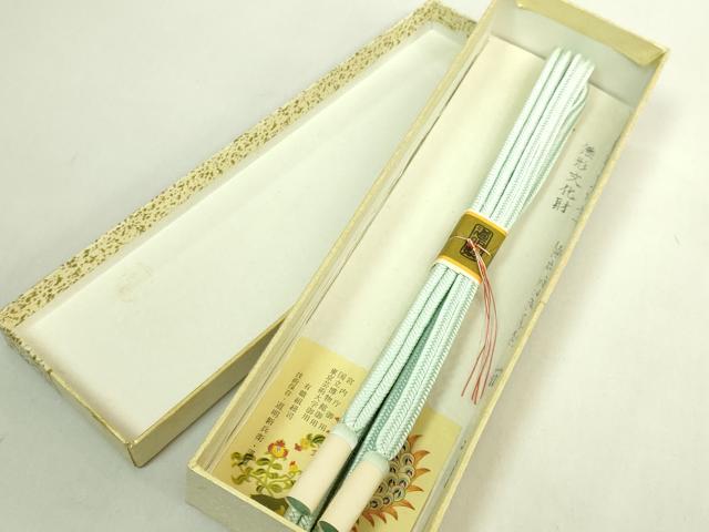 平和屋着物●極上 有職組紐道明 帯締め 冠組 玉子色 宮内庁御用 国立博物館御用 東京芸術大学御用 逸品 未使用 DZAA11825kh6