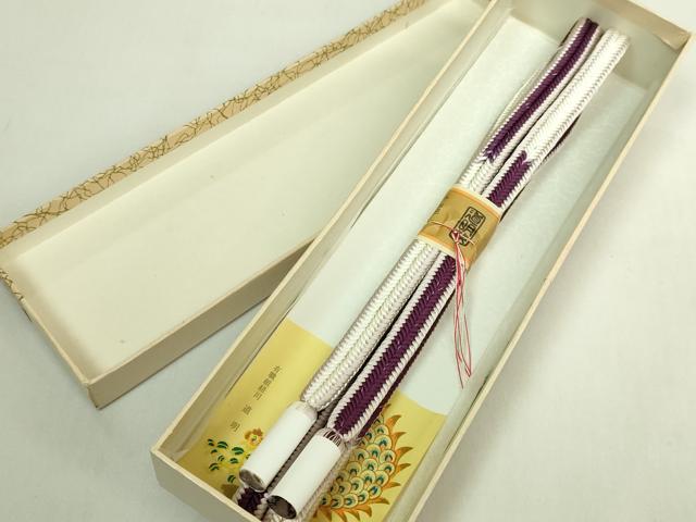 平和屋着物●極上 有職組紐道明 帯締め 冠組 金糸 宮内庁御用 国立博物館御用 東京芸術大学御用 逸品 未使用 DZAA11859kh6