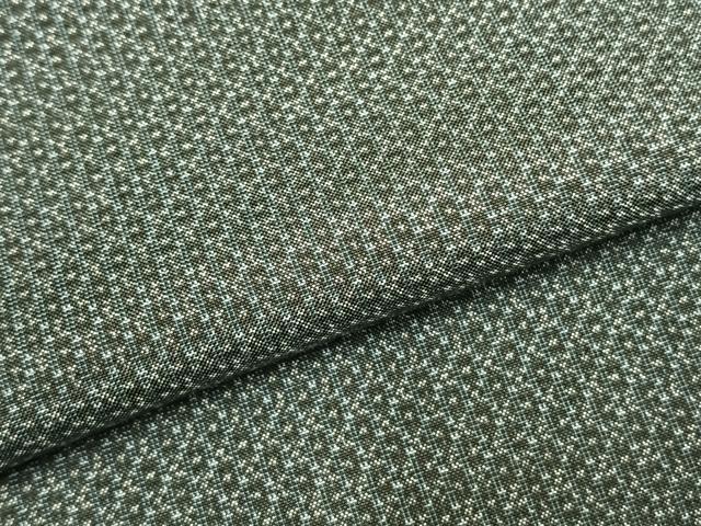 平和屋着物●本場大島紬 縞 宮脇兼太郎商店謹製 証紙付き 正絹 逸品 AABH0556fy