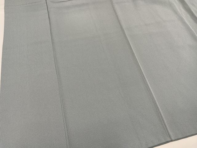平和屋着物●江戸小紋 万筋 錆鼠色×蕎麦切色 正絹 逸品 AABH2063ph