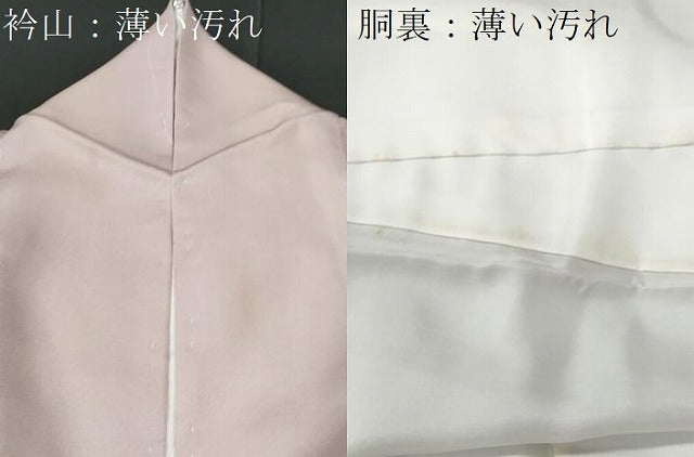 平和屋着物■訪問着 芝草文 暈し染め 金銀彩 正絹 逸品 CABE6085fb
