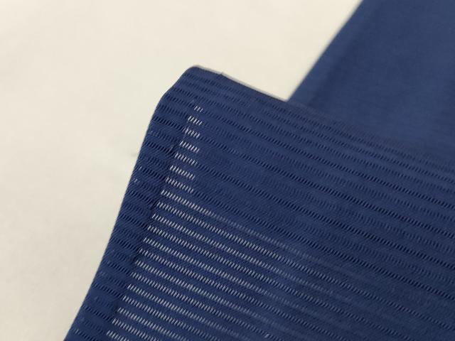 平和屋着物*夏物 色無地 絽 深縹色 正絹 逸品 AABH2503jd