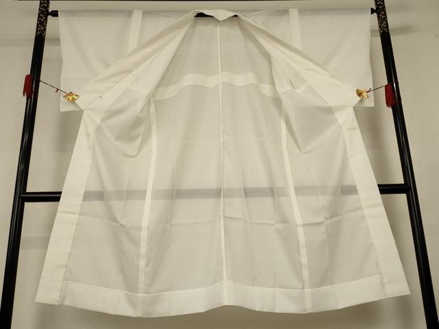 平和屋着物*夏物 長襦袢 絽 白色 洗える着物 AABH2523jd