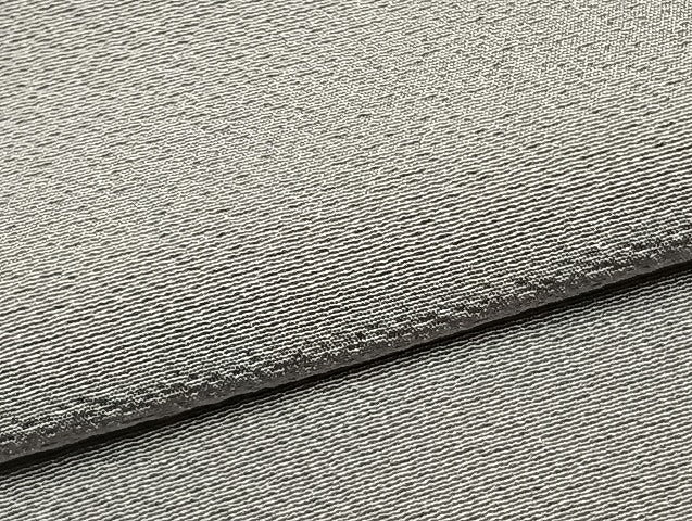 平和屋着物●上質な色無地 牡丹鼠色 正絹 逸品 未使用 AABH0575fy