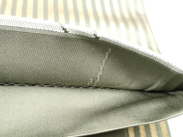 平和屋着物●世界的人形師 辻村寿三郎 ジュサブロー 六通柄袋帯 胡蝶蘭 金糸 正絹 逸品 CABE4779hy