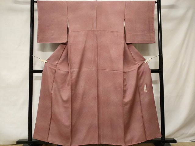 平和屋着物■上質な小紋 紗上聖作 本草木染め 霞文 暈し染め 正絹 逸品 CABE1946ev