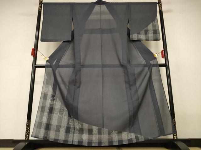 平和屋着物*夏物 訪問着 紗 葵 洗える着物 AABH3211jd