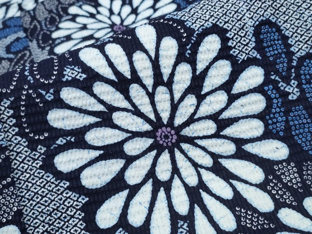 平和屋着物∴夏物 浴衣 花火 リップル生地 綿 逸品 CABD2766ng