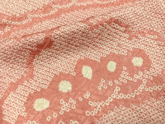 平和屋着物●豪華振袖 絞り 松 正絹 逸品 AABH3803ph